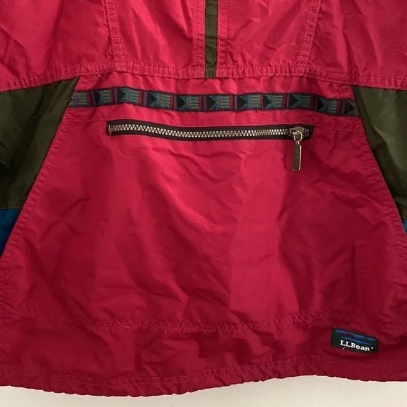 L.L. Bean vintage 90’s pullover windbreaker